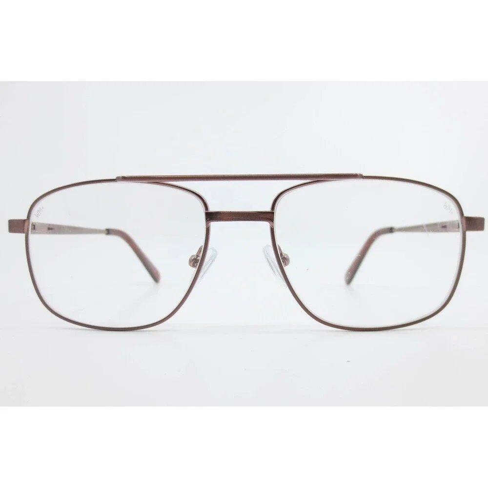WM+ Hilco 3118 Matte Bronze Aviator Eyeglasses Frames SG301 140mm Mens Womens